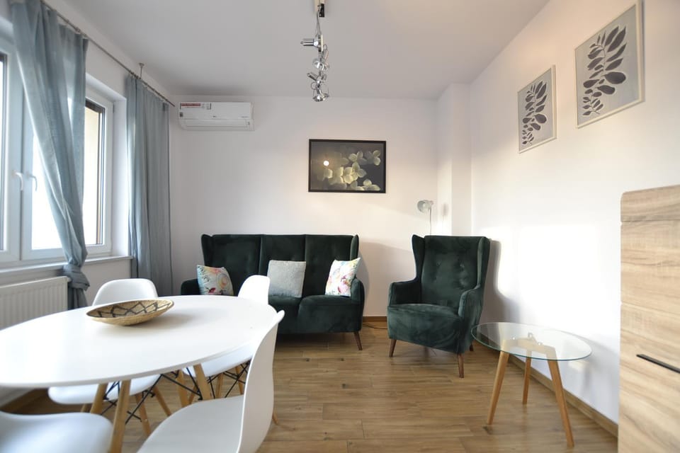 Living room, air conditioner
