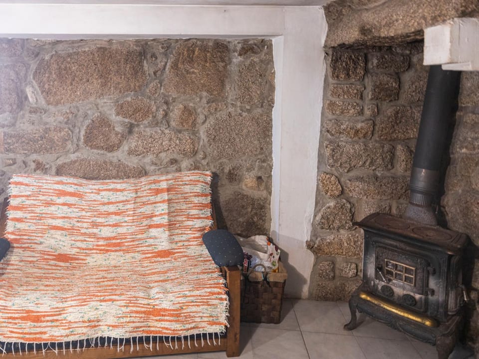 Living room, fireplace
