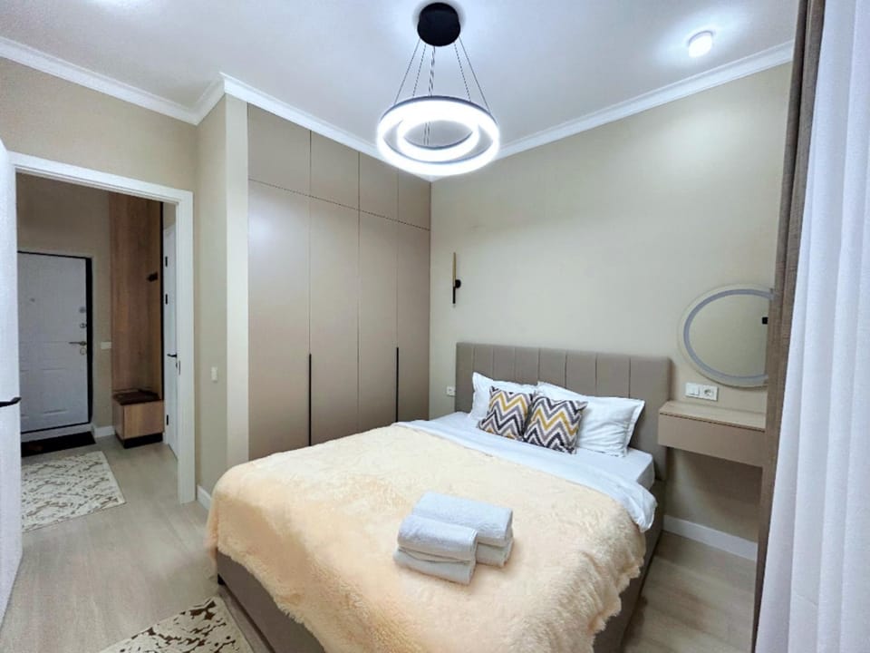 Bed, Bedroom, wardrobe