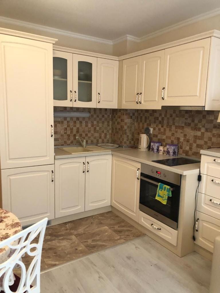 Kitchen or kitchenette, Dining area, oven, pet friendly, stove, toaster