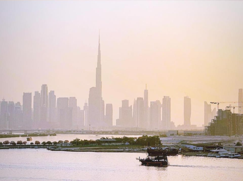 Burj Khalifa view & Creek sea view Apartment in Dubai