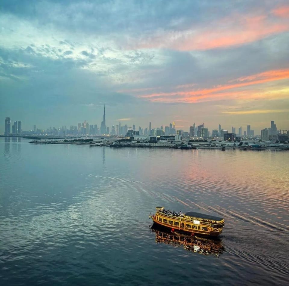 Burj Khalifa view & Creek sea view Apartment in Dubai