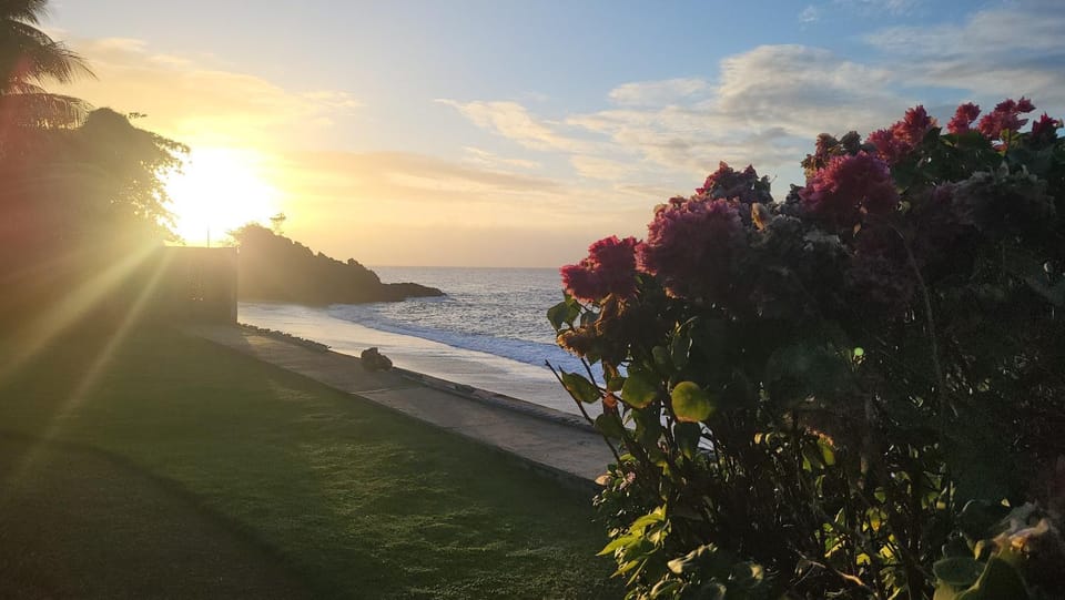 Nearby landmark, Natural landscape, Beach, Sea view, Sunset