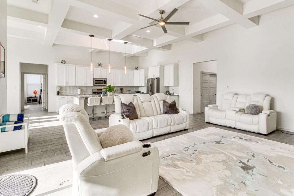 Poolside & Hot Tub Lounging: Luxe Rio Rancho Home House in Rio Rancho
