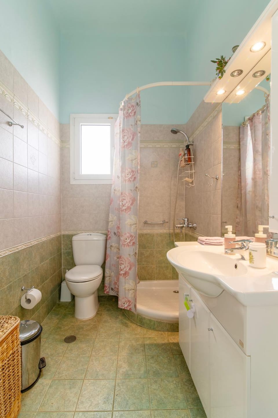 Shower, Toilet, towels