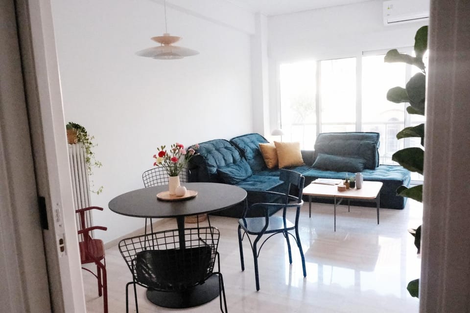 Unique 2BD Design Apt with airconditioning near Acropolis Apartment in Athens