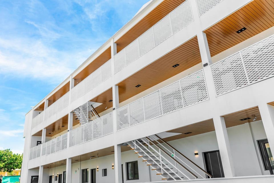 Property building, On site