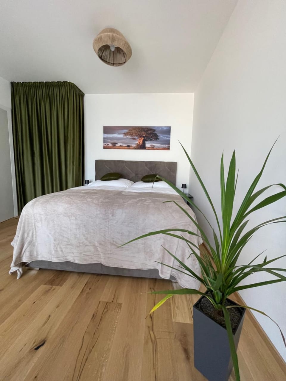 Photo of the whole room, Bedroom