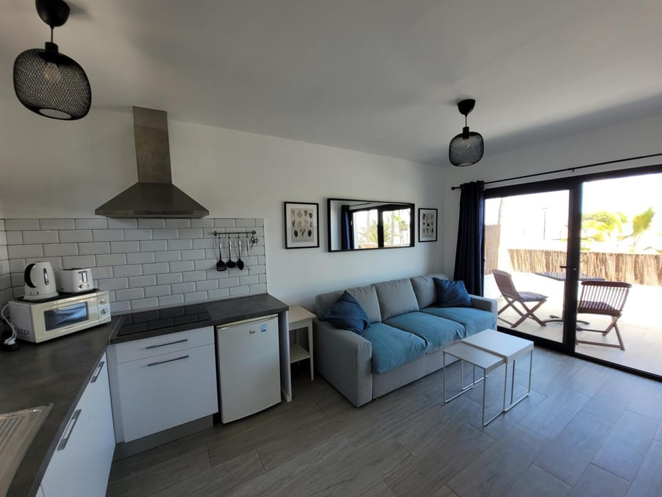 Coffee/tea facilities, Kitchen or kitchenette, minibar, stove, toaster