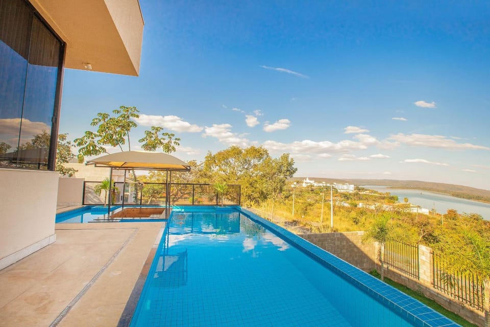 Day, Natural landscape, View (from property/room), Lake view, River view, Swimming pool
