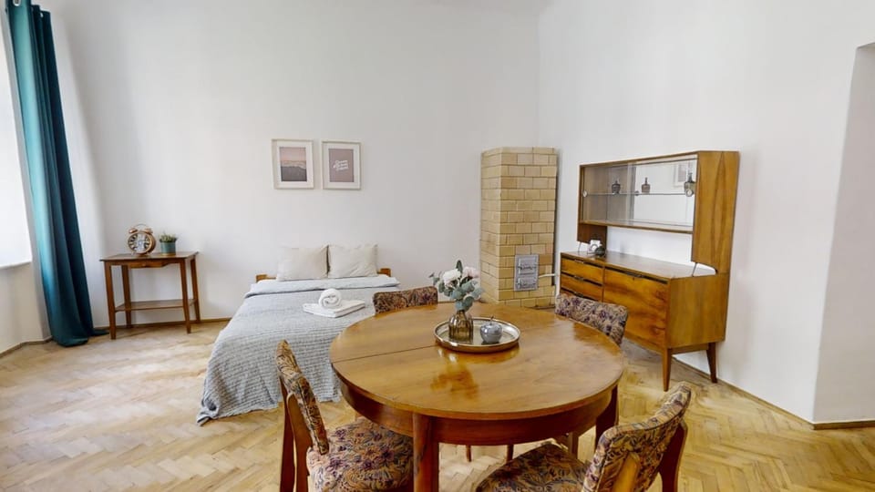 Vintage Tenement House Apartment in Warsaw