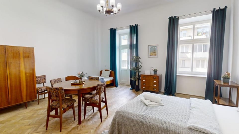 Vintage Tenement House Apartment in Warsaw