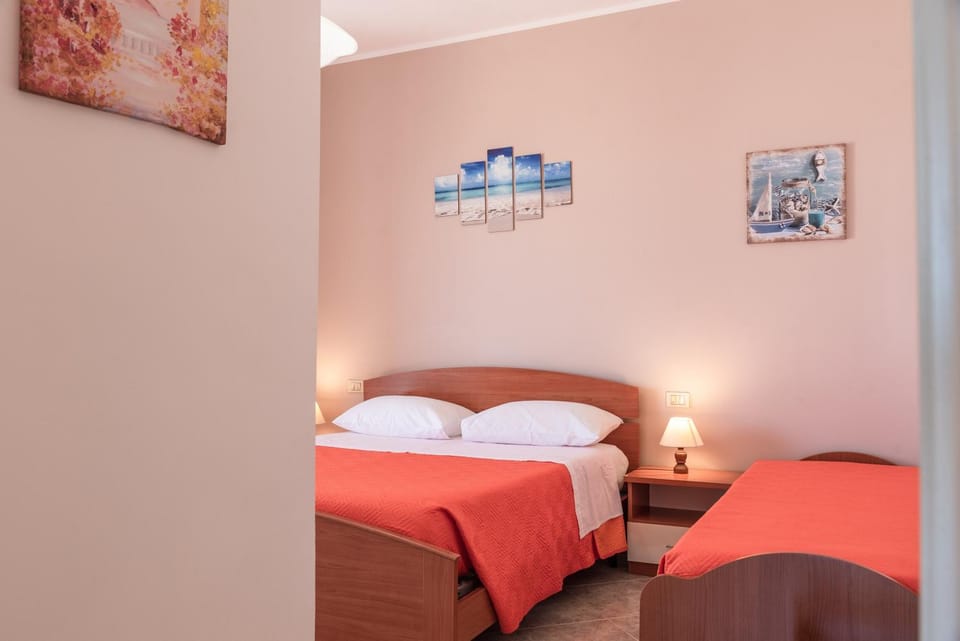 Property building, Living room, Bedroom