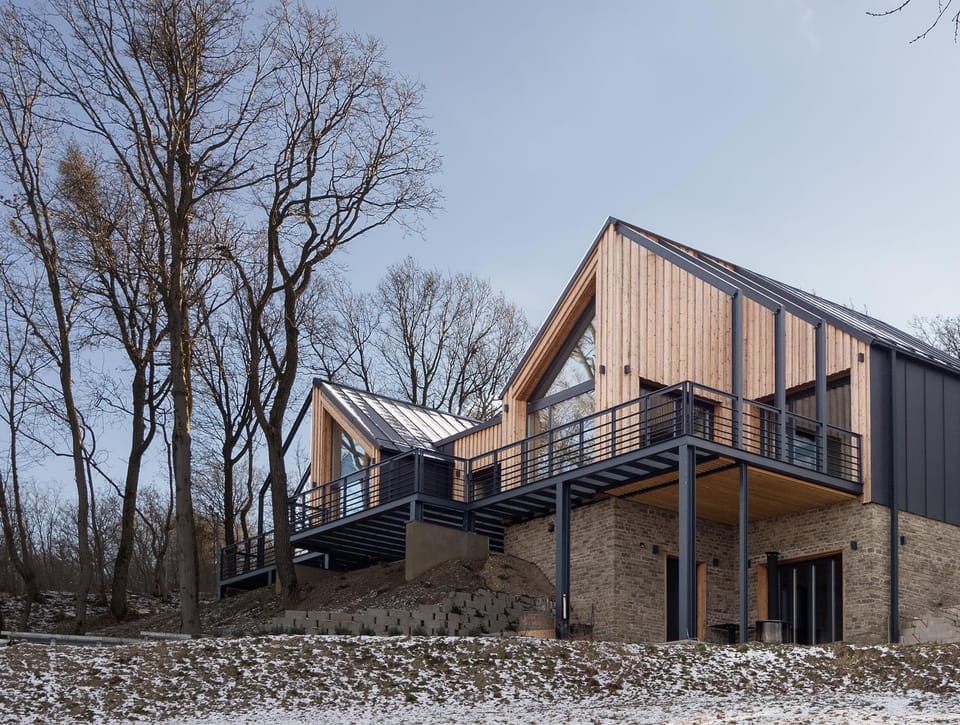 Property building, Day, Natural landscape, Winter