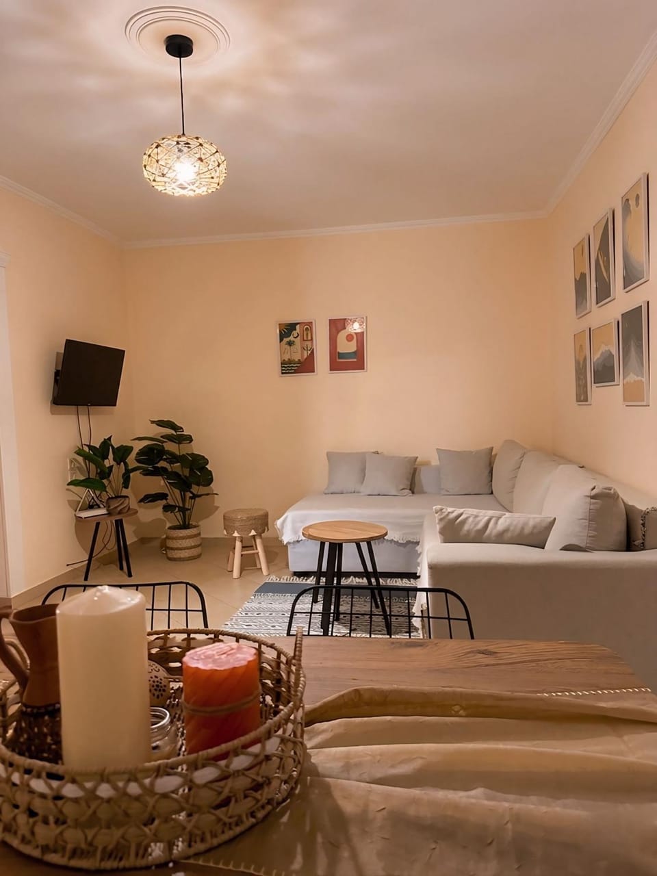 Boho Coastal Apartment Apartment in Sarandë