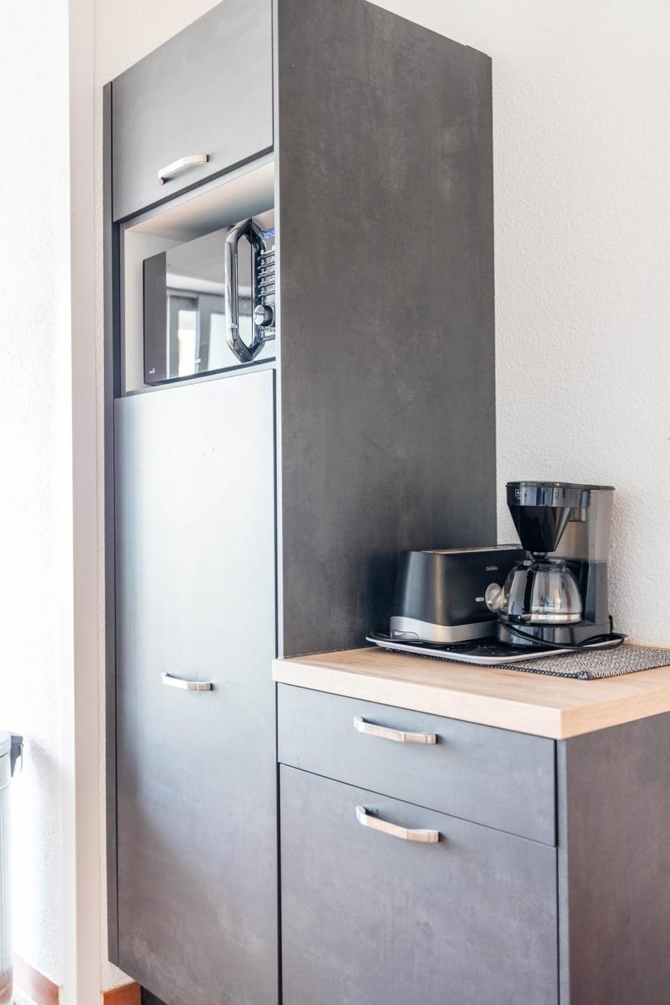 Kitchen or kitchenette, toaster, kitchen