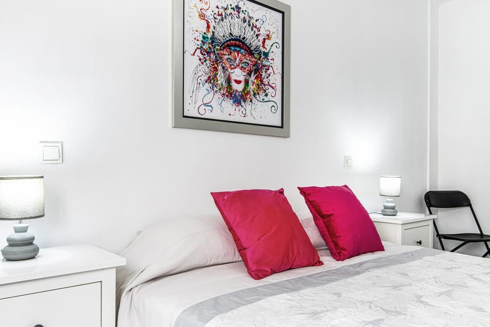 Living room, Bedroom