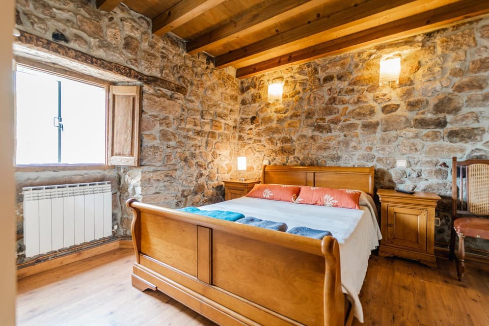Property building, Living room, Bedroom