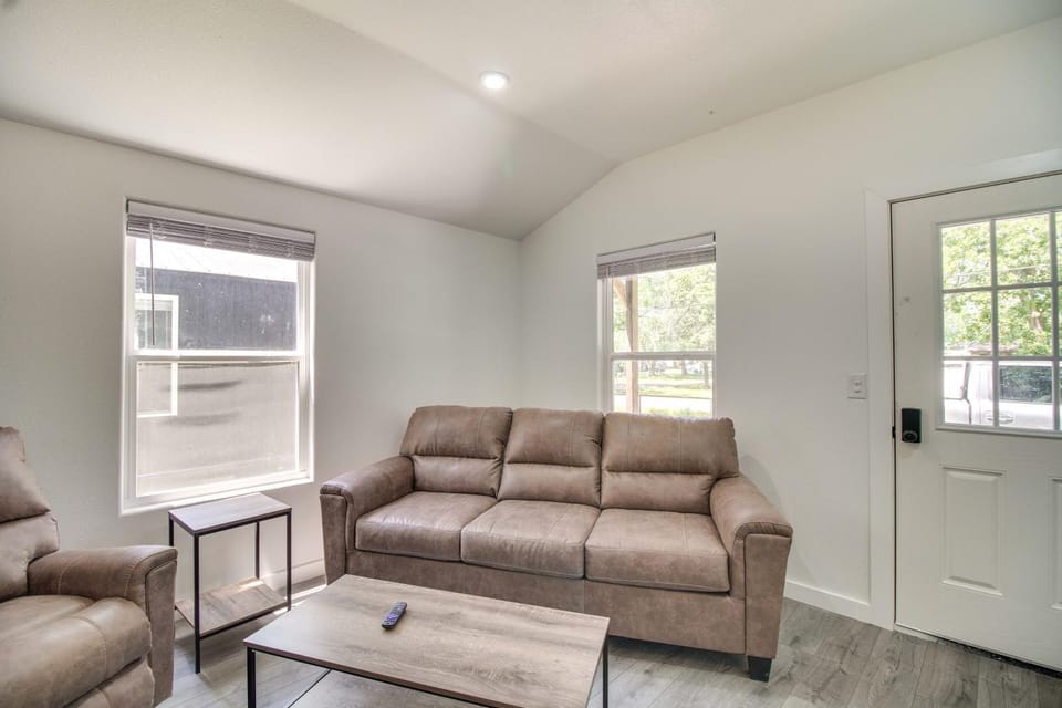 Close to Lake Grove Cabin with Shared Fire Pit! Cabin in Grove