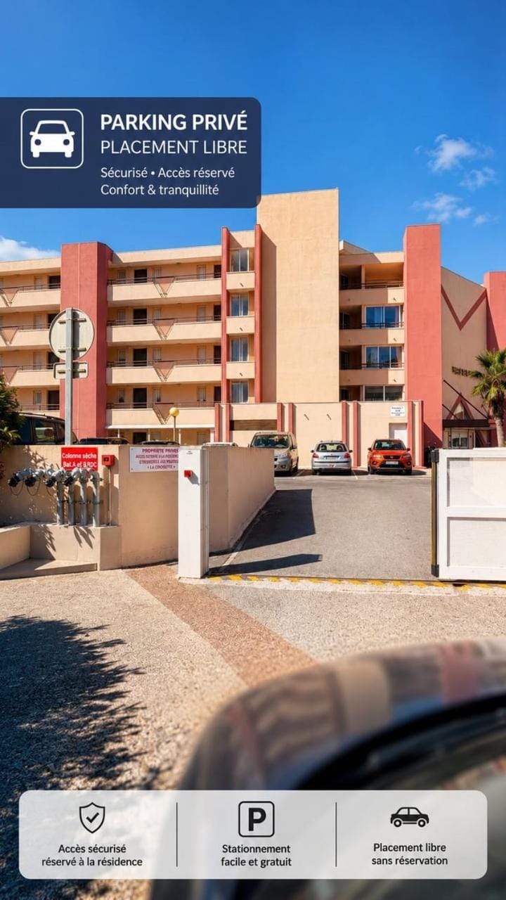 Le Pajo - 50m des plages - Wifi Piscine clim et parking Apartment in Occitanie