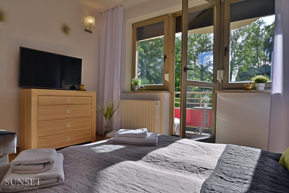 Bed, TV and multimedia, Photo of the whole room, towels