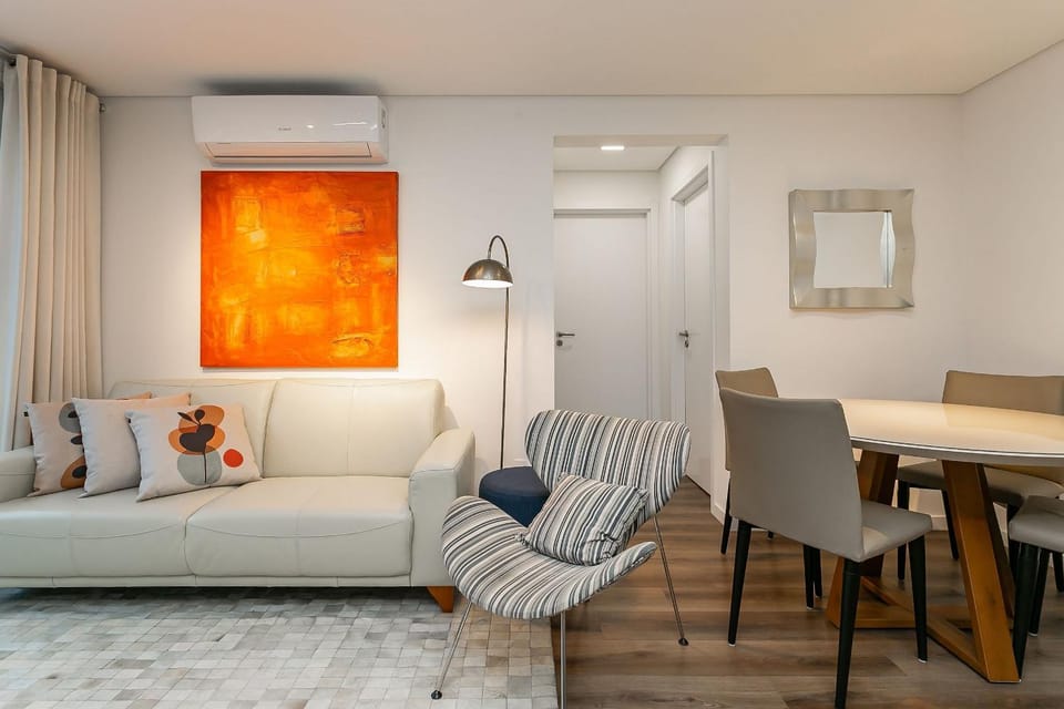 Living room, air conditioner