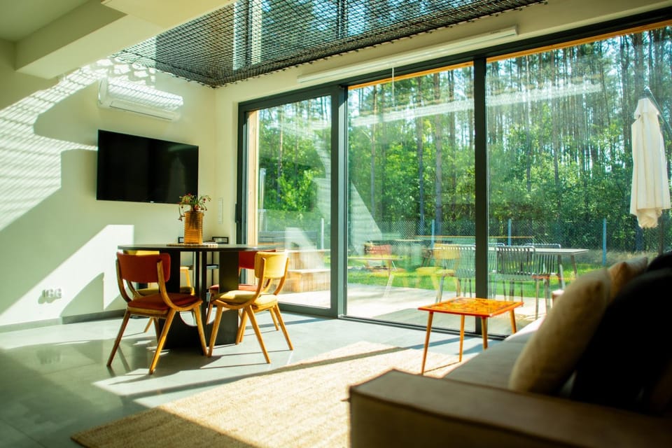 TV and multimedia, View (from property/room), Balcony/Terrace, Living room, Dining area