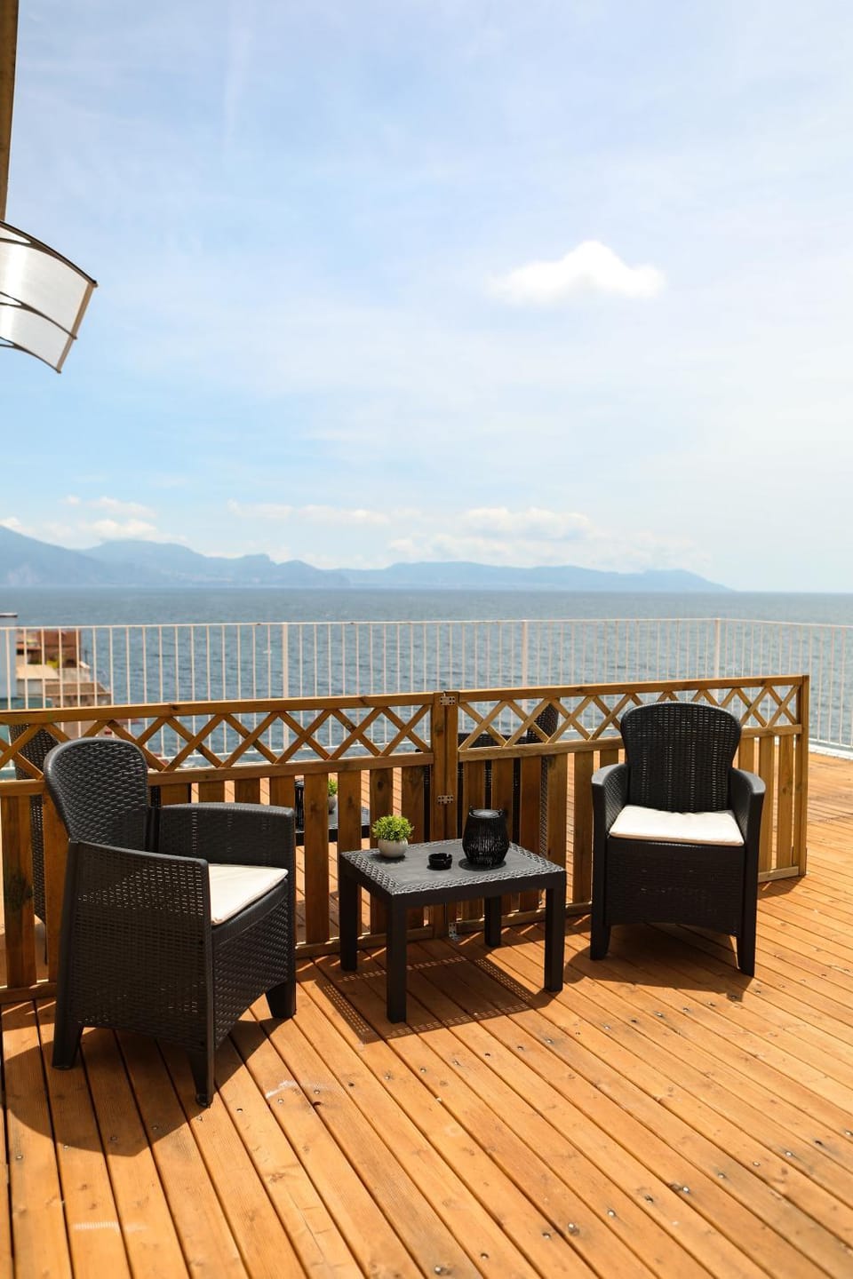 View (from property/room), Balcony/Terrace, Sea view