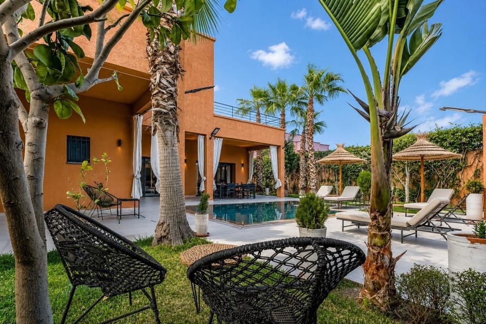 Villa Elyana 4 Chambres & Piscine privée chauffée a Marrakech Villa in Marrakesh-Safi