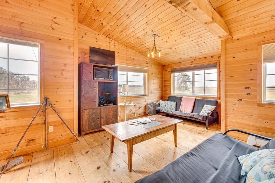 Peaceful Wells Retreat w/ Deck & Water Views House in Wells