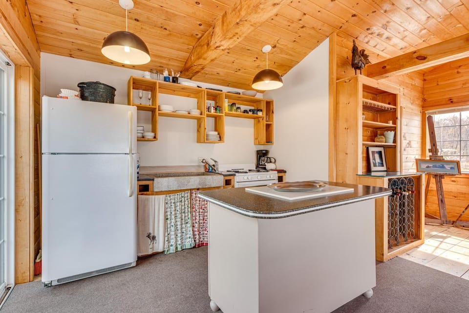 Peaceful Wells Retreat w/ Deck & Water Views House in Wells