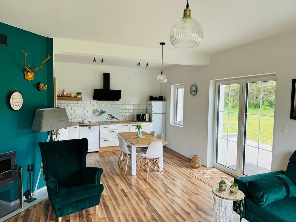 Łąkowy Zakątek Rybakowo House in West Pomeranian Voivodeship, Poland