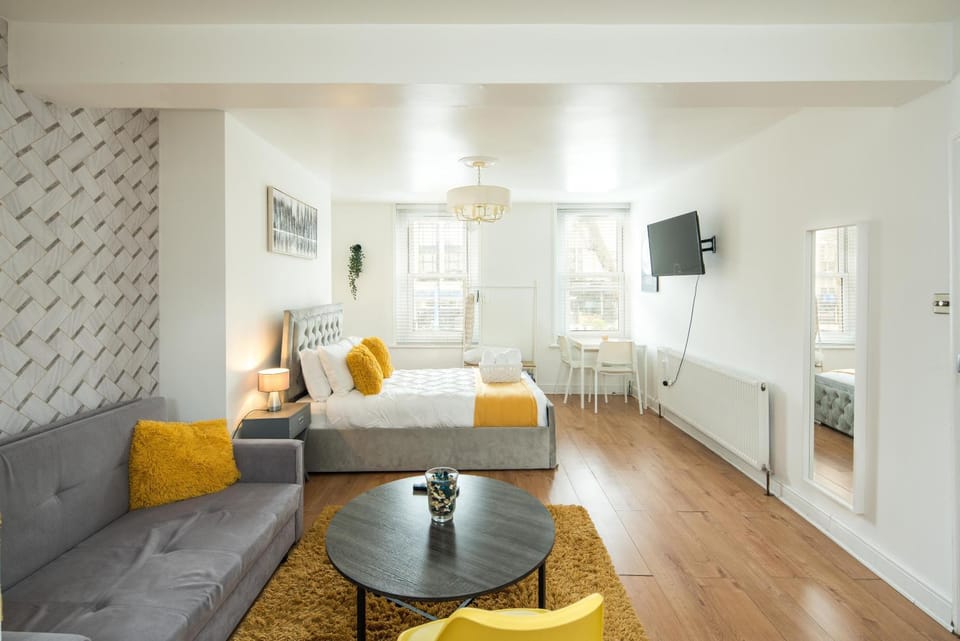 Spacious Studio Central Sofa bed Apartment in London Borough of Hackney