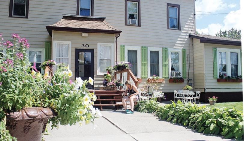 Property building, Spring, Summer, Street view