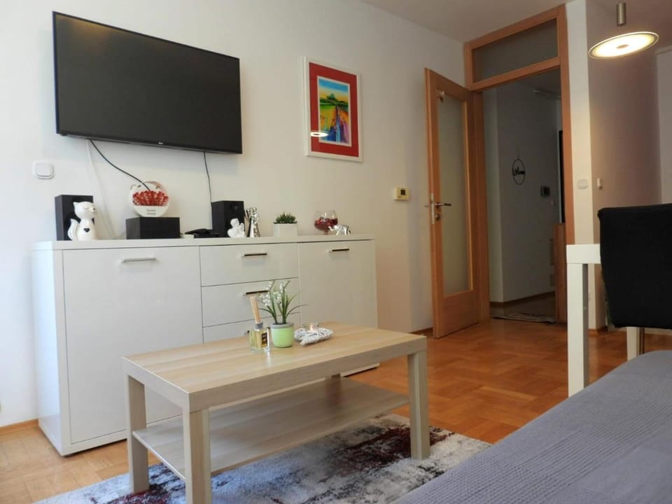 Bed, TV and multimedia, Photo of the whole room