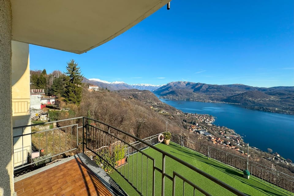Day, Natural landscape, View (from property/room), Balcony/Terrace, Lake view, Mountain view