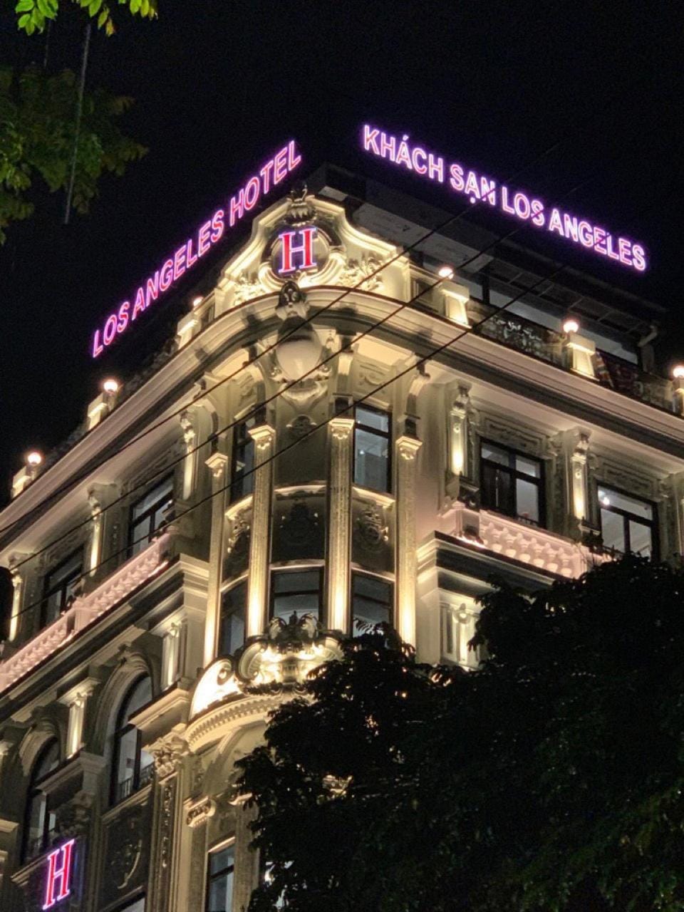 Property building, Night, City view