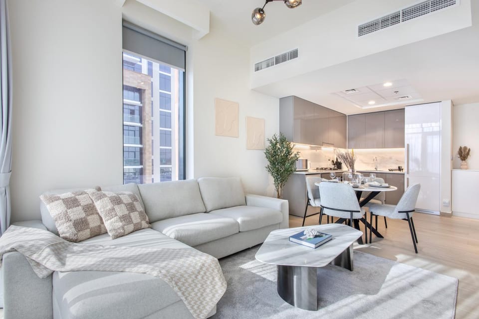 Elegant 1BR Retreat in Riviera 36 Near Downtown Apartment in Dubai
