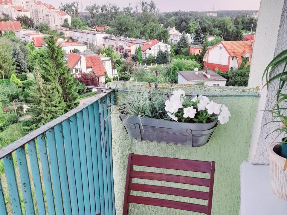 Zero zgiełku, blisko plaży i Starówki - z widokiem na panoramę miasta Apartment in Poland