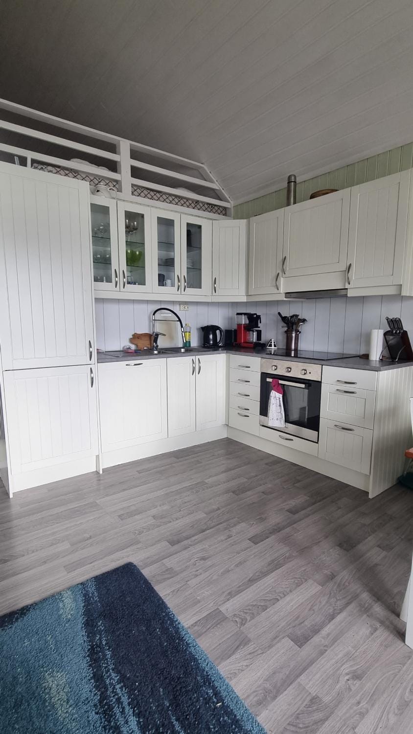 Coffee/tea facilities, Kitchen or kitchenette, dishwasher, oven, stove, kitchen