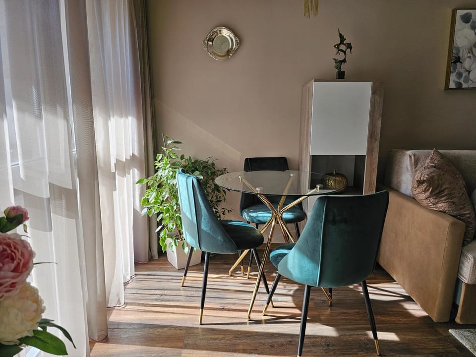 Balcony/Terrace, Kitchen or kitchenette, Living room, Seating area, Dining area, Breakfast, Dinner