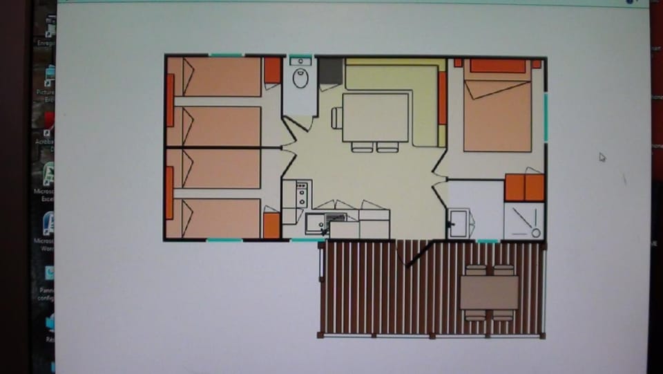 mobile home 6 personnes-3 chambres Campground/ 
RV Resort in Pays de la Loire