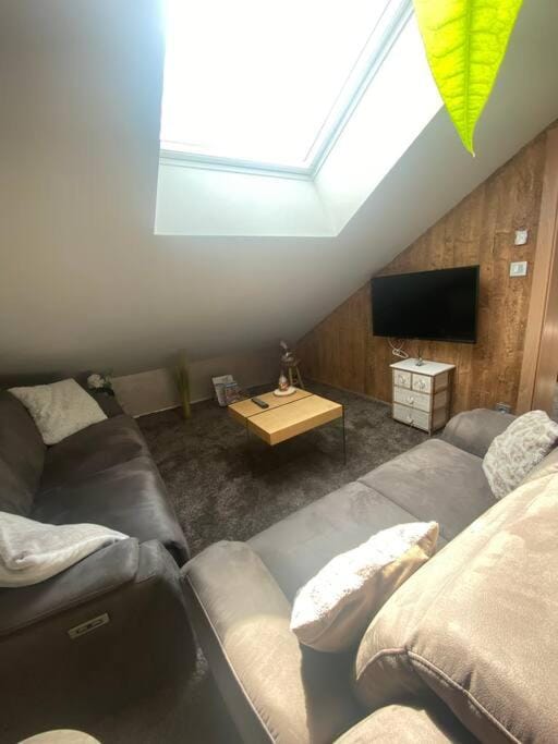 appartement la fleur d'abeille avec une belle vue et spa Apartment in Gérardmer