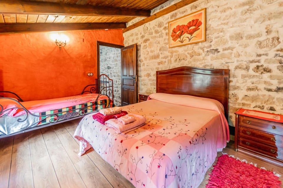 Property building, Living room, Bedroom