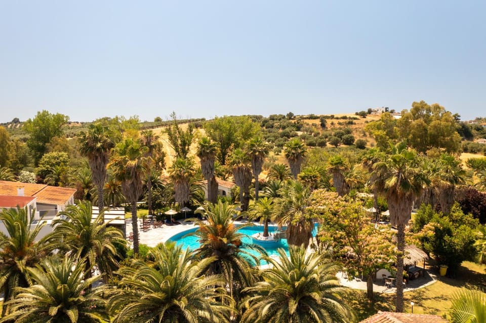 Nearby landmark, Day, Natural landscape, Pool view, Swimming pool