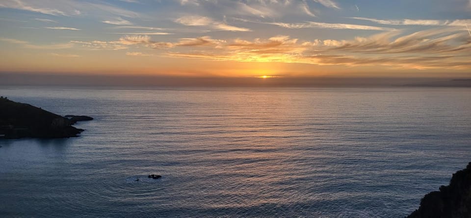 Sea view, Sunset