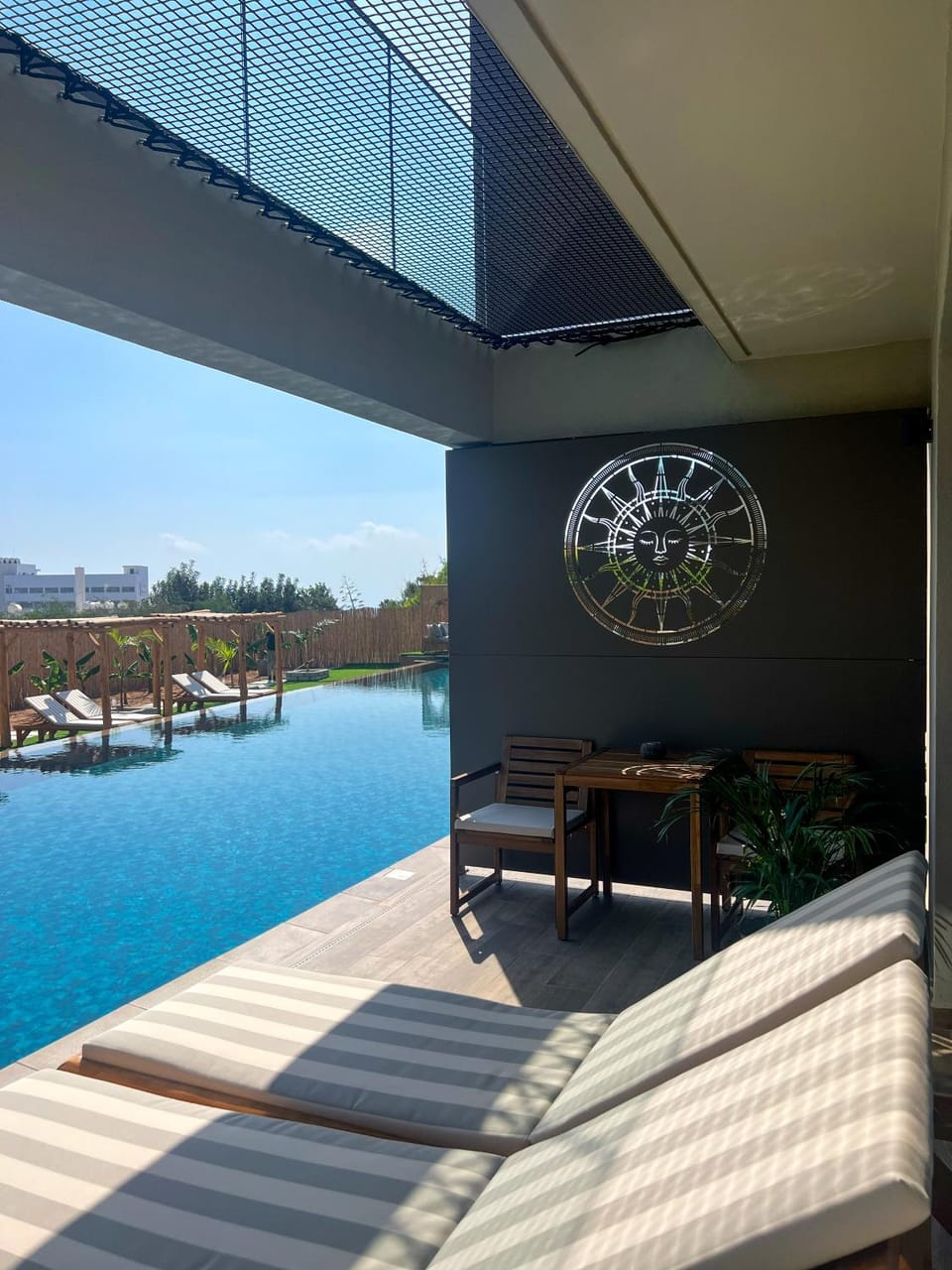 Patio, Day, Pool view, Swimming pool