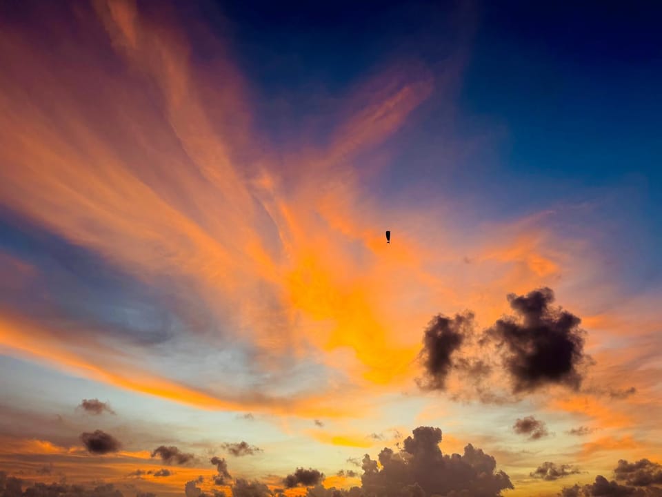 Natural landscape, Sunset