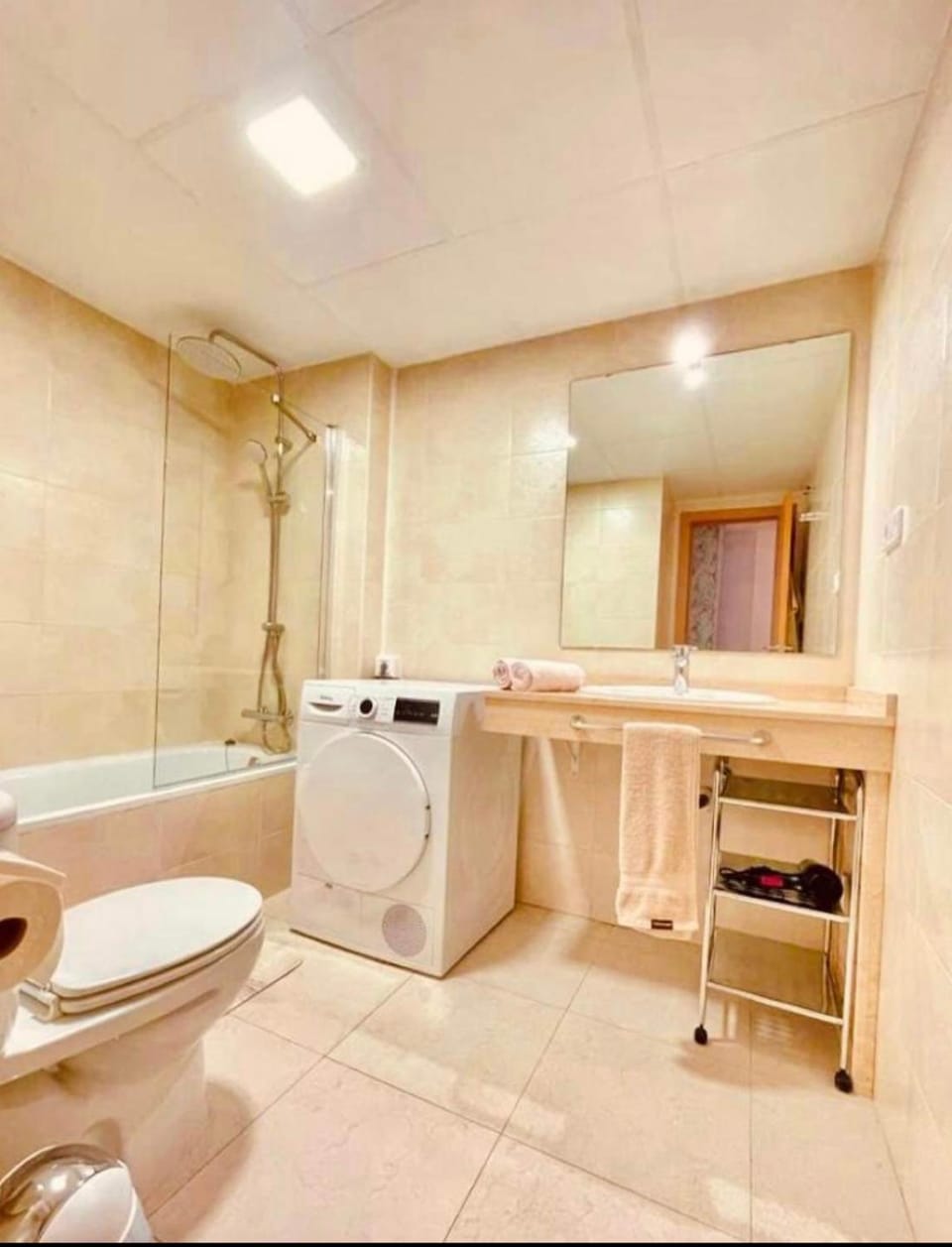 Shower, Toilet, Bathroom, Bath, towels