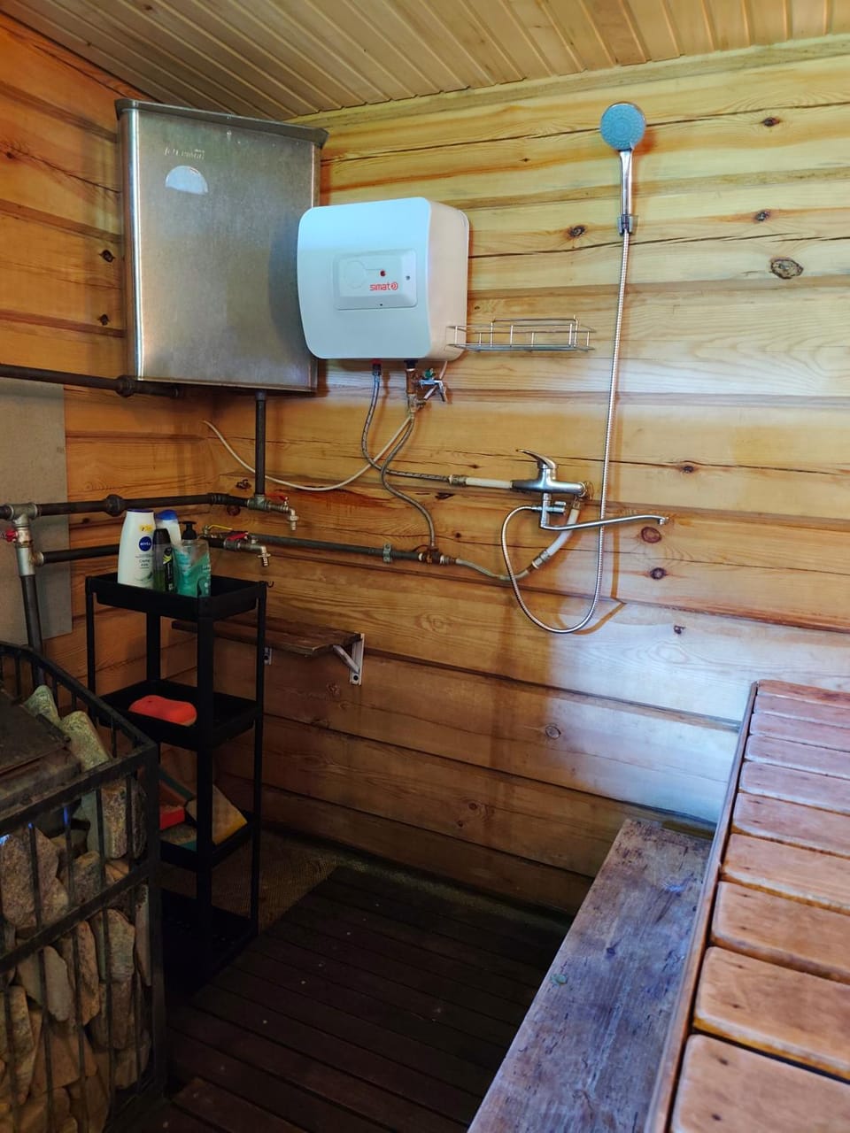 Shower, Shower, Sauna, Bathroom